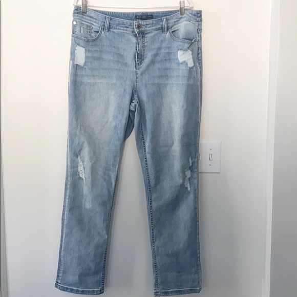 chicos distressed jeans